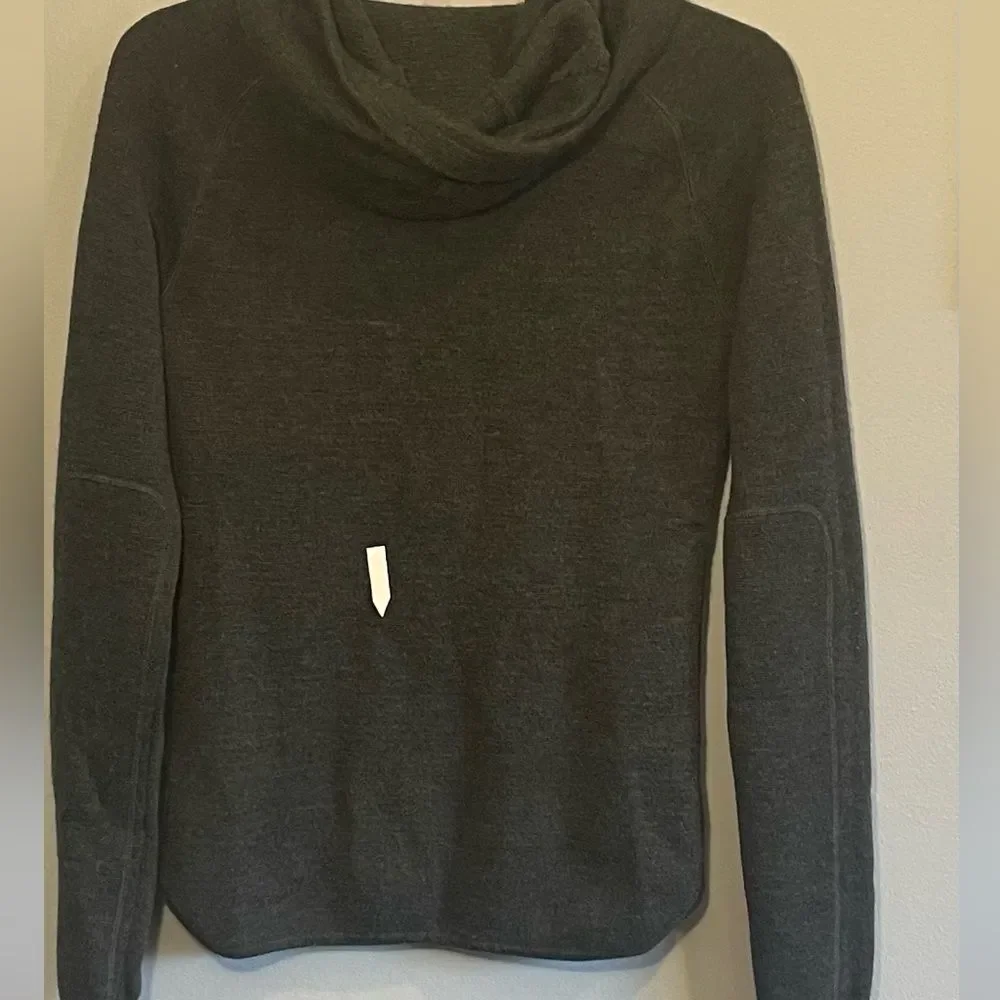 Triple Aught Design Dark Gray Merino Wool Full Zip Hoodie Women’s Medium - Picture 8 of 12